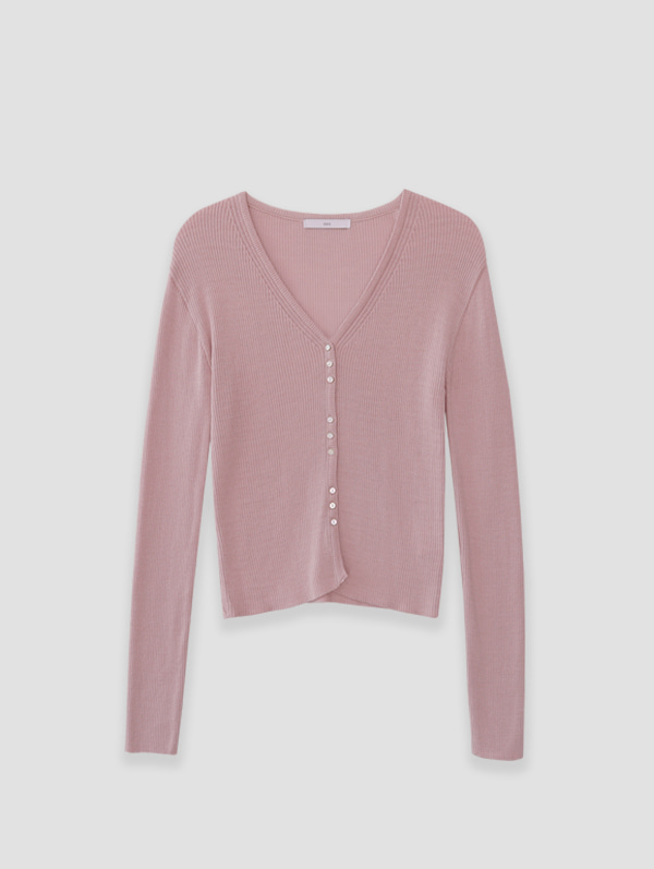 LIMITED CARDIGAN (DRY PINK)